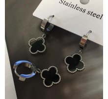 Код 17037 Сережки сталь