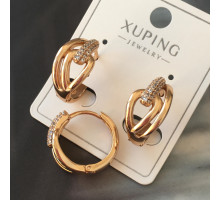 Код 7155 Серьги хюпинг