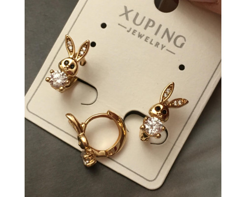 Код 7525 Сережки хюпинг