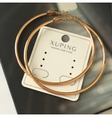 Код 7355 Сережки 5,5 см хюпинг