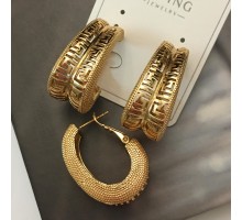 Код 7819 Серьги хьюпинг