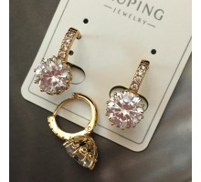 Код 7828 Серьги хьюпинг