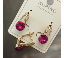 Код 7831 Серьги хьюпинг