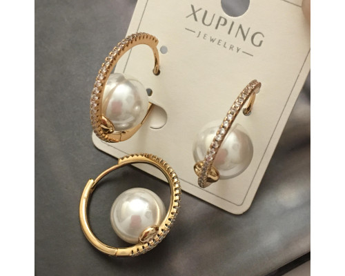 Код 7068 Серьги хюпинг