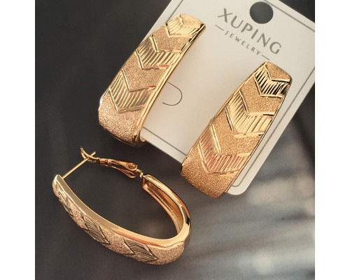 Код 7881 Серьги хьюпинг