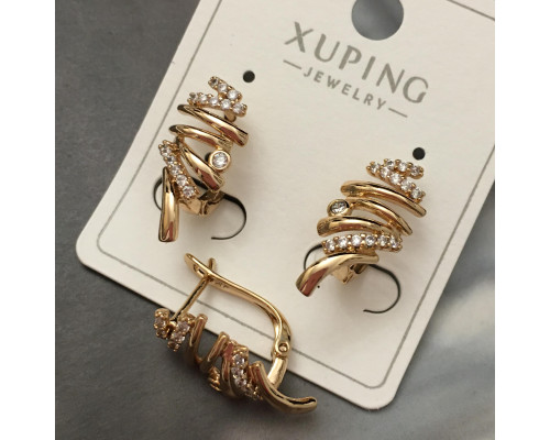 Код 7127 Серьги хюпинг