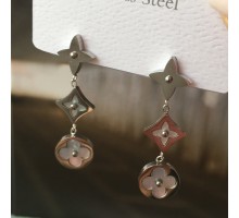 Код 7438  Серьги сталь