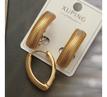 Код 7537  Серьги хьюпинг