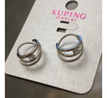 Код 7549  Серьги хьюпинг