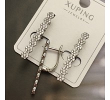 Код 7596  Серьги хьюпинг