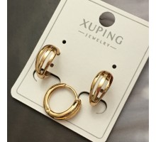 Код 7217   Серьги хьюпинг
