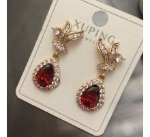 Код 7674 Серьги хьюпинг