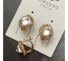 Код 7729 Серьги хьюпинг