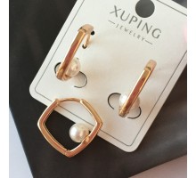 Код 7759  Серьги хьюпинг