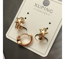 Код 7188  Серьги хьюпинг