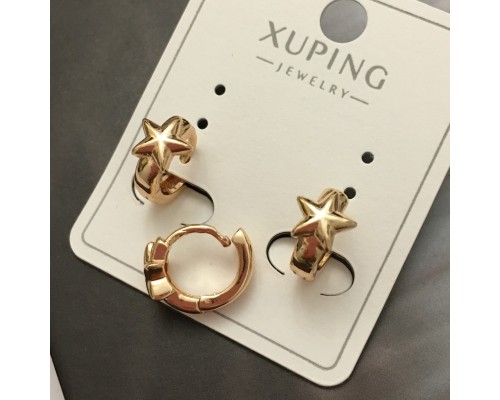 Код 7188  Серьги хьюпинг