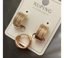 Код 7202   Серьги хьюпинг