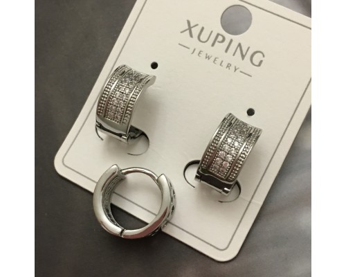 Код 7203   Серьги хьюпинг