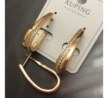 Код 7206   Серьги хьюпинг