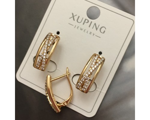 Код 7247  Серьги хьюпинг