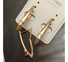 Код 7248  Серьги хьюпинг