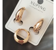 Код 7724  Серьги хьюпинг